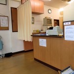 南大阪鍼灸所の受付です